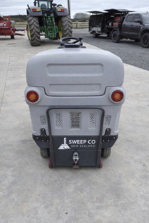Rear of the sweeper